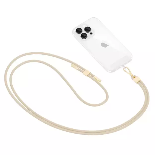 Tech-Protect C2S Rope Crossbody Strap Leash - Beige 4