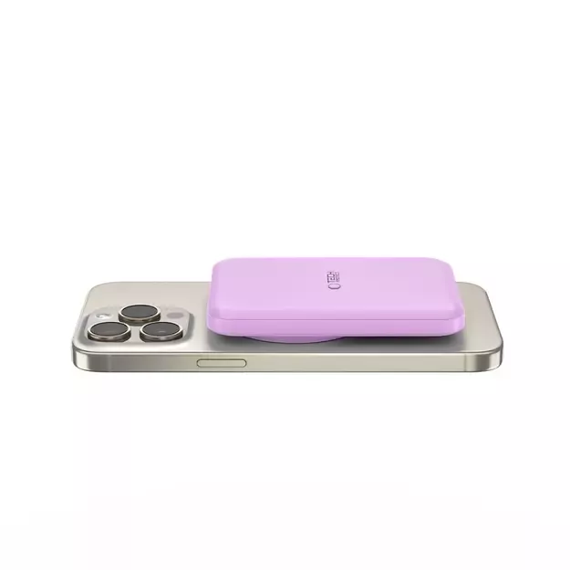 Tech-Protect LifeMag MagSafe PB10 5000mAh Power Bank - Pink 2