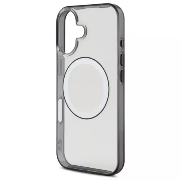 Mercedes Printed Logo MagSafe iPhone 16 Case - Clear 12