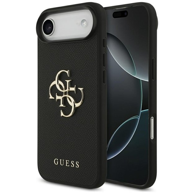 Guess Grained Big 4G &amp  Classic Logo case for iPhone Air - black