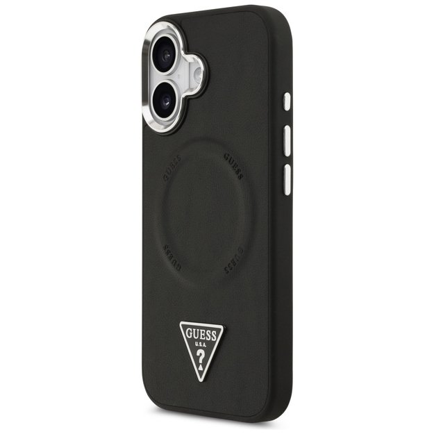 Guess Triangle Logo MagSafe case for iPhone 17 - black 1
