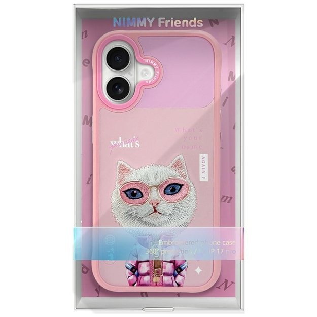 Nimmy Cool&amp Cute 2.0 Cat Case for iPhone 17 - Pink 6