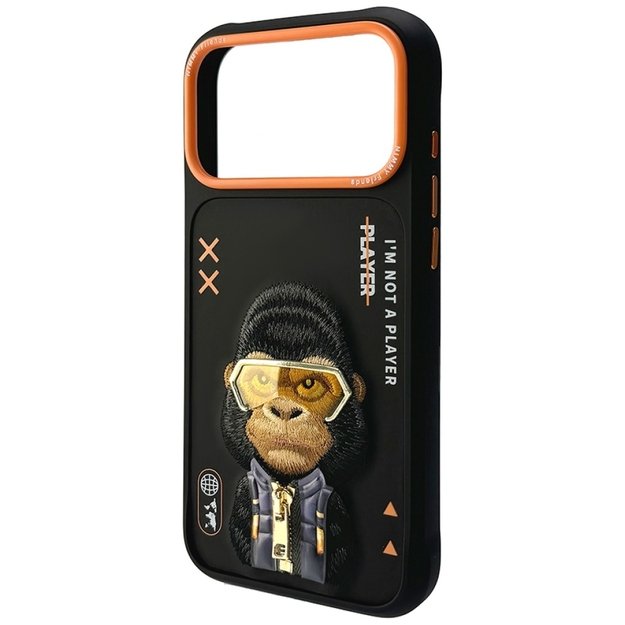 Nimmy Cool&amp Cute 2.0 Gorilla Case for iPhone 17 Pro - Black 2