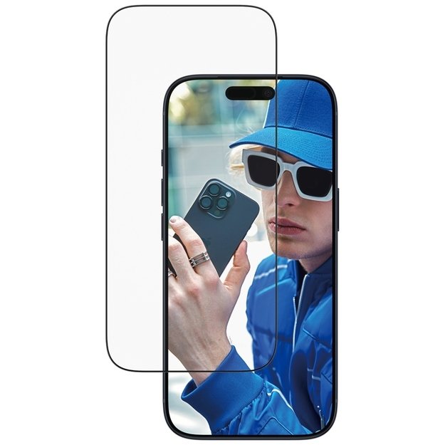 PanzerGlass Ultra-Wide Fit EasyAligner Tempered Glass for iPhone 17 Pro 1