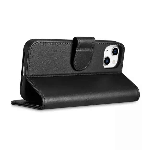iCarer Wallet Case 2in1 Cover iPhone 14 Plus Anti-RFID Leather Flip Case Black (WMI14220727-BK) 7