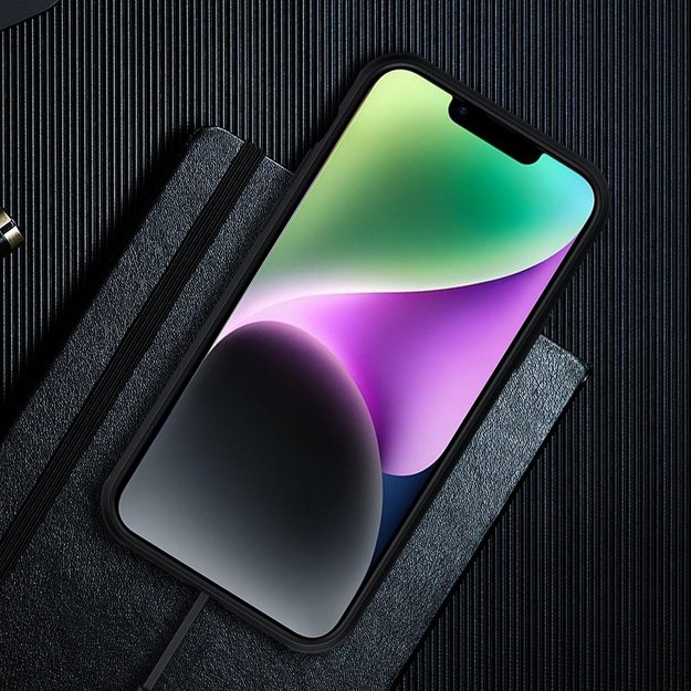 Nillkin Super Frosted Shield Pro Magnetic Case for iPhone 14 Plus with MagSafe magnetic black 34
