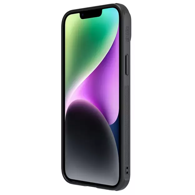 Nillkin CamShield Leather S Case iPhone 14 Plus case with camera cover black 27