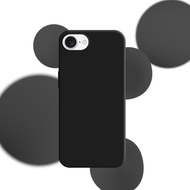 3mk Silicone Case for Apple iPhone 16e / SE 4 - Black 7