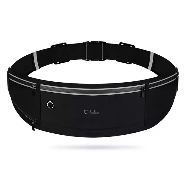 Tech-Protect M3 Universal Sport Waist Bag - Black