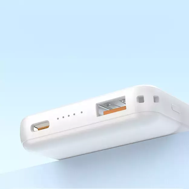 Powerbank Dudao K14S+ 10000mAh 20W USB-A / USB-C / MagSafe with stand - white 3