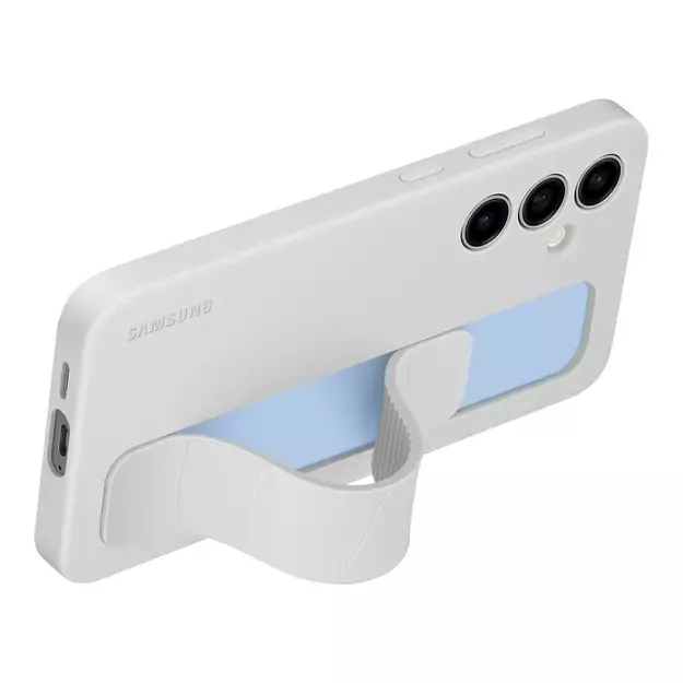 Samsung Standing Grip Case EF-GS921CLEGWW with holder / stand for Samsung Galaxy S24 FE - gray 7
