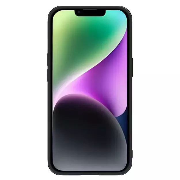 Nillkin Textured S Case for iPhone 14, armored cover with camera cover, black 4