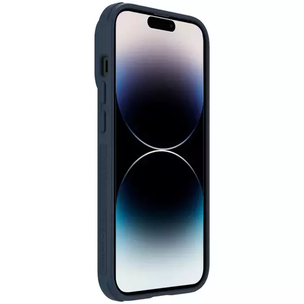 Nillkin Textured S Case iPhone 14 Pro Max armored cover with camera cover blue 5