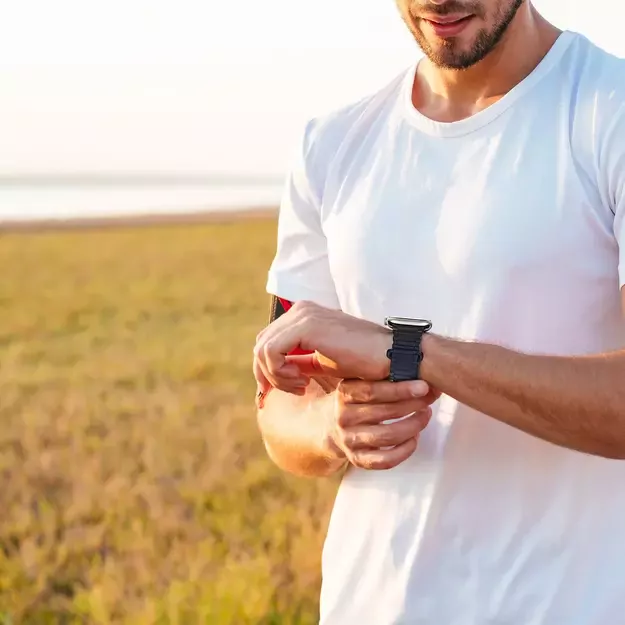 Dux Ducis Strap (Armor Version) Apple Watch SE strap, 9, 8, 7, 6, 5, 4, 3, 2, 1 (41, 40, 38 mm) silicone magnetic band bracelet blue 13