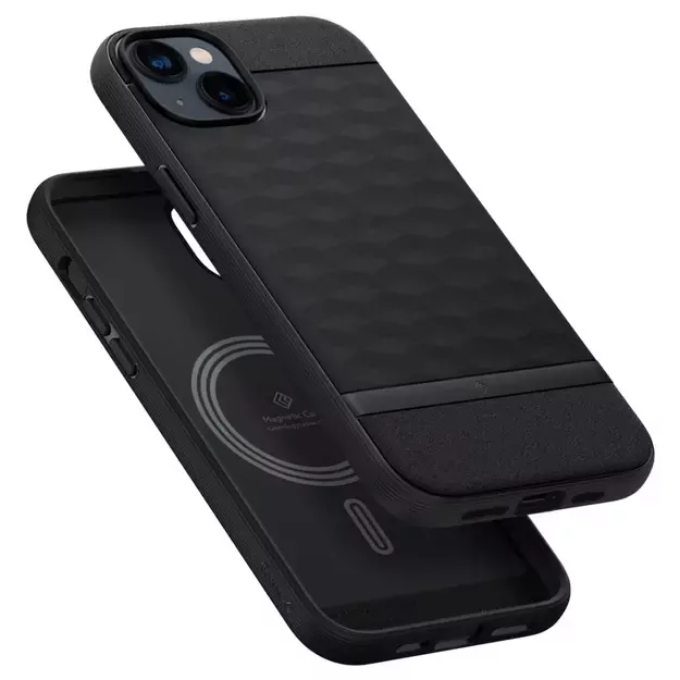 Caseology Parallax Mag MagSafe iPhone 14 Plus Case - Matte Black 24