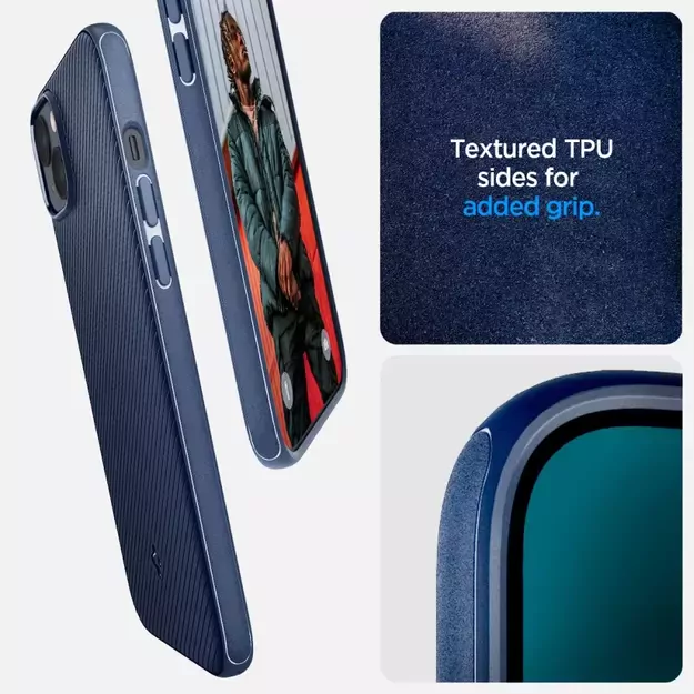 Spigen Mag Armor iPhone 14 Plus Case - Blue 14