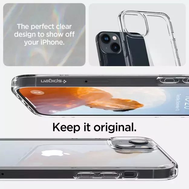 Spigen Ultra Hybrid iPhone 14 Plus Case - Clear 18