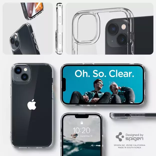 Spigen Ultra Hybrid iPhone 14 Plus Case - Clear 22