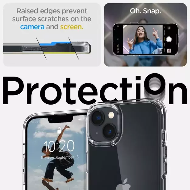 Spigen Ultra Hybrid iPhone 14 Plus Case - Clear 20