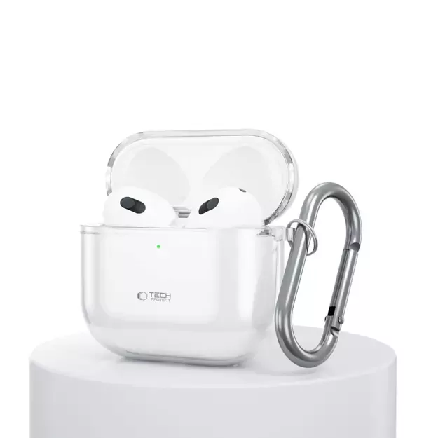 Tech-Protect FLEXAir Case for Apple AirPods 4 - Transparent 3
