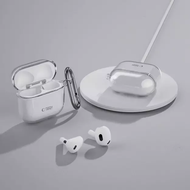 Tech-Protect FLEXAir Case for Apple AirPods 4 - Transparent 6