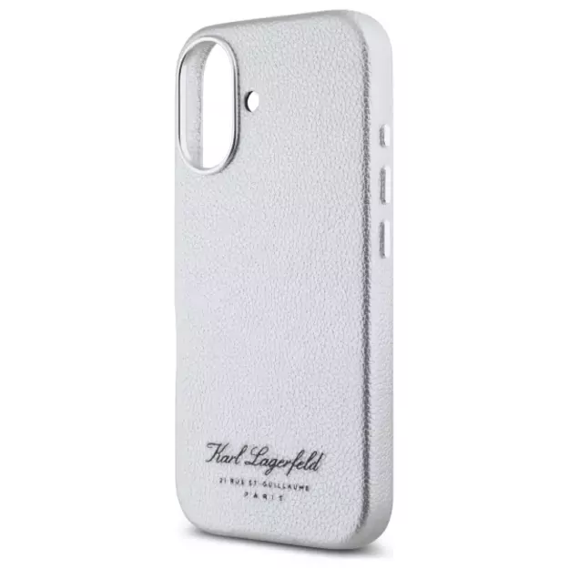 Karl Lagerfeld hotel RSG iPhone 16 case - gray 12