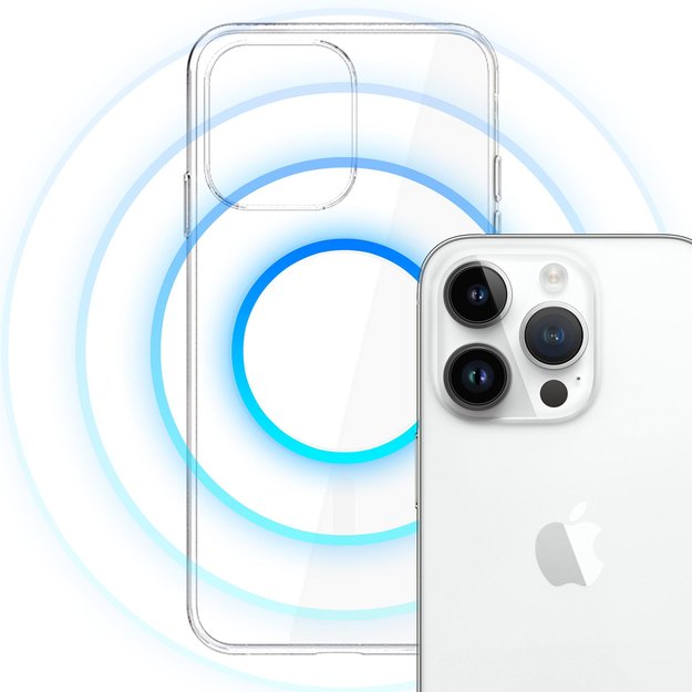 3mk Clear MagCase Case for Apple iPhone 13 Pro - Transparent 13