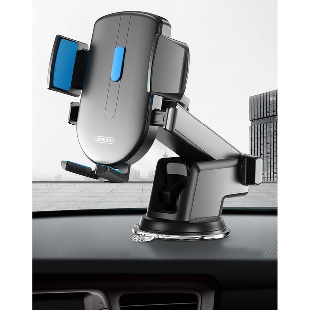 Joyroom car phone holder with telescopic extendable arm for dashboard and window black (JR-OK3) 10