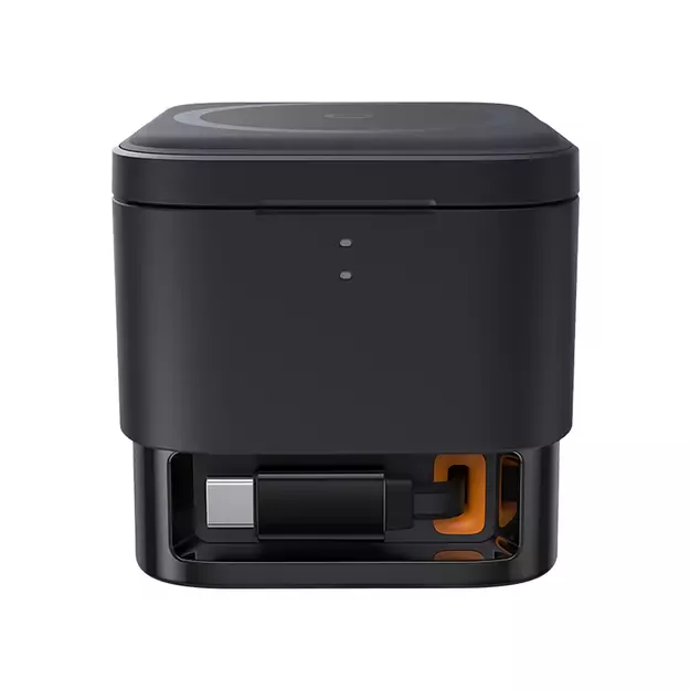 Baseus MagPro 3in1 25W MagSafe Compatible Inductive Charger for Phone and Smartwatch - Black 3