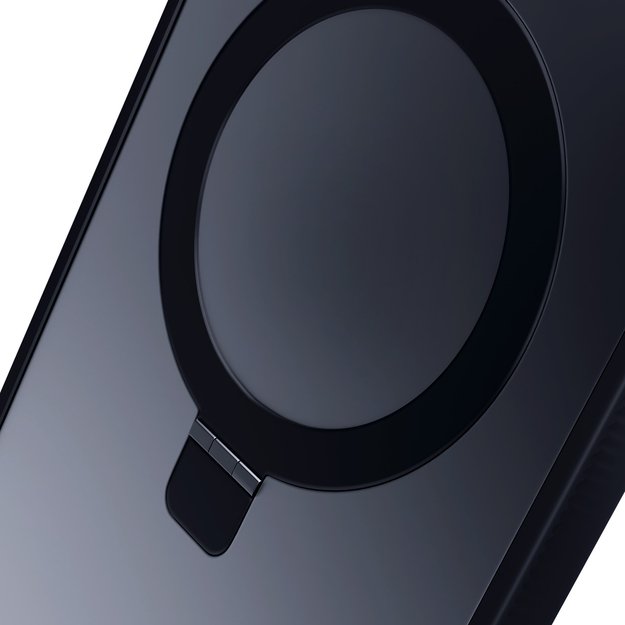 3mk Smoke Case Mag&amp Stand for Apple iPhone 15 plus - black 11