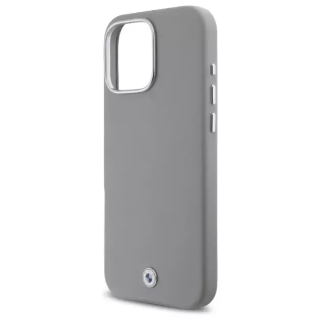 BMW Sign Full Wrapped Metal MagSafe Case for iPhone 16 Pro Max - Gray 11