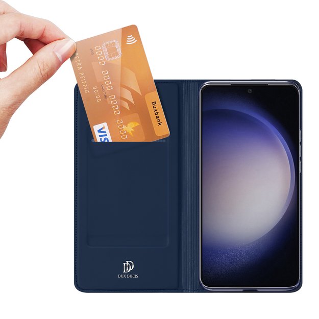 Dux Ducis Skin Pro case for Samsung S24 with flap - blue 9