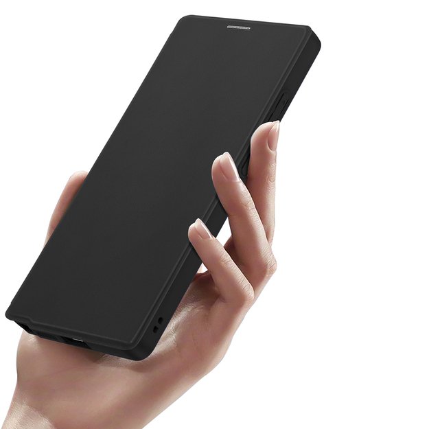Dux Ducis Skin X Pro Case for Samsung Galaxy S25 Ultra with MagSafe and Wallet - Black 5