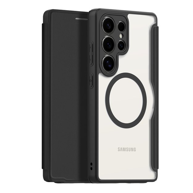 Dux Ducis Skin X Pro Case for Samsung Galaxy S25 Ultra with MagSafe and Wallet - Black 11