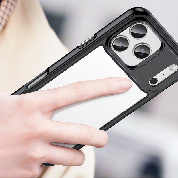 Outer Space Case for iPhone 17 Pro Max - Black Transparent 4