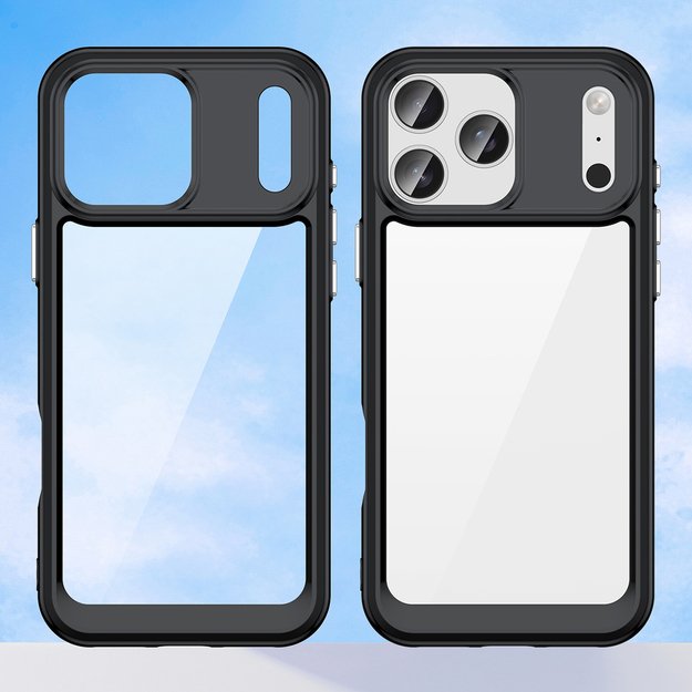 Outer Space Case for iPhone 17 Pro Max - Black Transparent 6