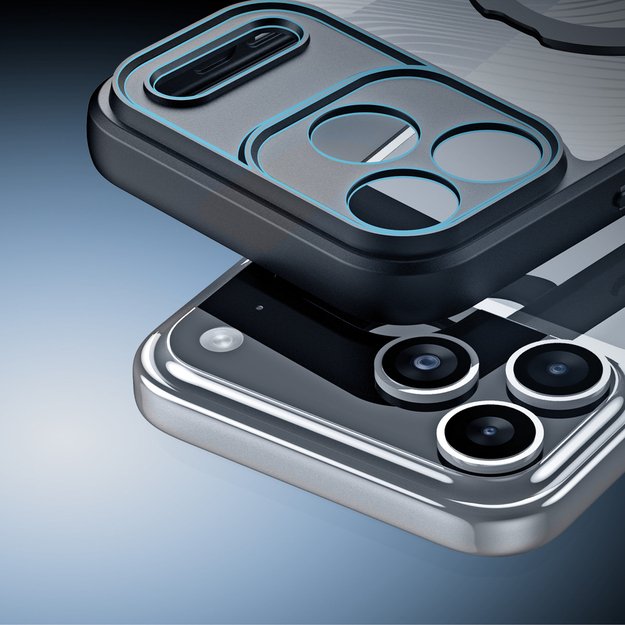 Dux Ducis Aimo Mag Case with Magnetic Ring and Stand for iPhone 17 Pro Max - Black 6