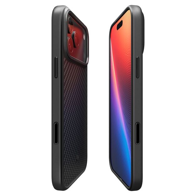 Spigen Enzo Aramid &quot T&quot  MagSafe case for iPhone 17 Pro - black 5