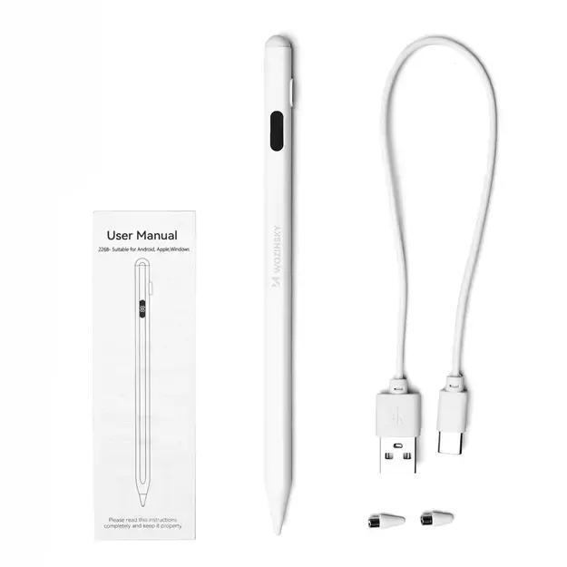 Wozinsky Stylus Universal Active Stylus (Android and iOS) - White 2