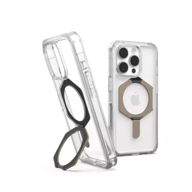 UAG Plyo XTE Magsafe case for iPhone 16 Pro - transparent titanium 4