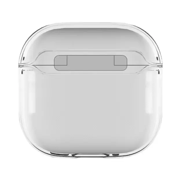 Decoded Silicone Aircase for AirPods 4 - Transparent 4