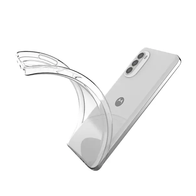 Ultra Clear 0.5mm case for Motorola Moto G82 5G / Moto G52 thin cover transparent 8