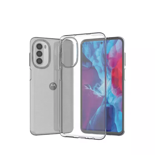 Ultra Clear 0.5mm case for Motorola Moto G82 5G / Moto G52 thin cover transparent 4