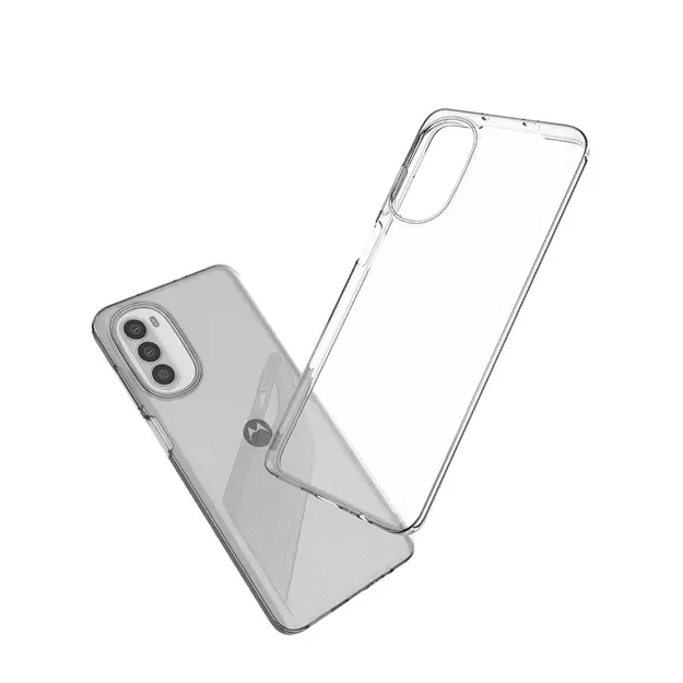 Ultra Clear 0.5mm case for Motorola Moto G82 5G / Moto G52 thin cover transparent 6