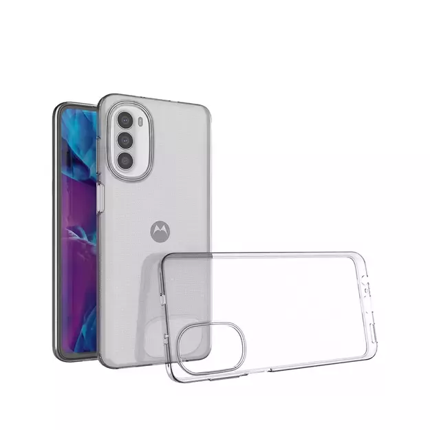 Ultra Clear 0.5mm case for Motorola Moto G82 5G / Moto G52 thin cover transparent 2