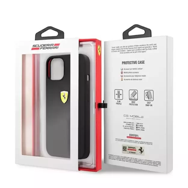 Ferrari FESSIHCP13MBK iPhone 13 6.1&quot  black/black hardcase Silicone 7