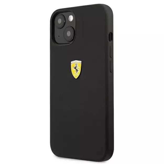 Ferrari FESSIHCP13MBK iPhone 13 6.1&quot  black/black hardcase Silicone 1