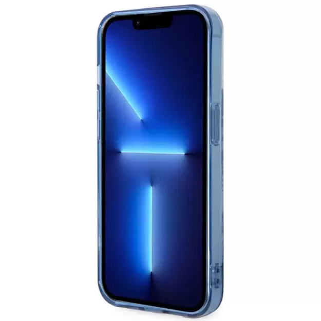 Guess GUHCP14LHGPLHB iPhone 14 Pro 6.1&quot  blue/blue hardcase Porcelain Collection 11