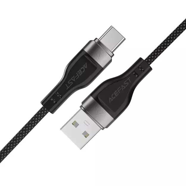 Acefast C11-04 USB-A - USB-C 3A Cable 1.2m Magnetic Braid - Black 8