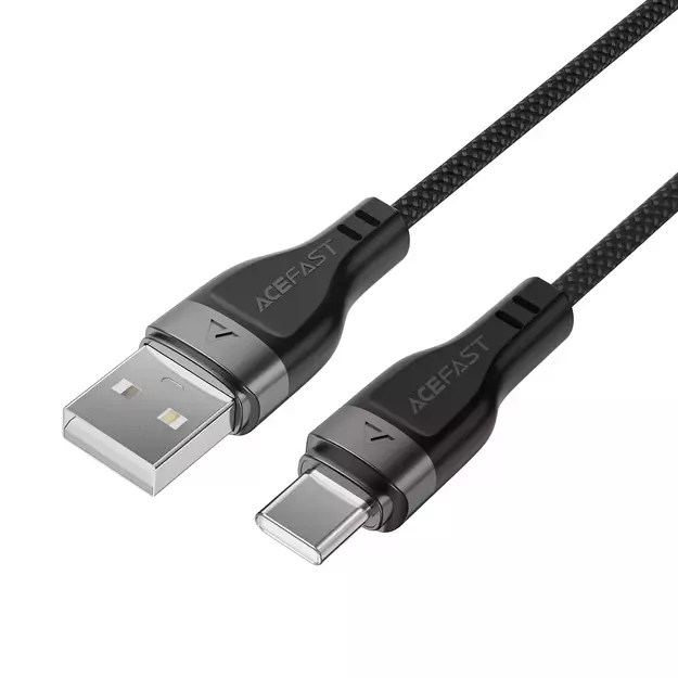 Acefast C11-04 USB-A - USB-C 3A Cable 1.2m Magnetic Braid - Black 9